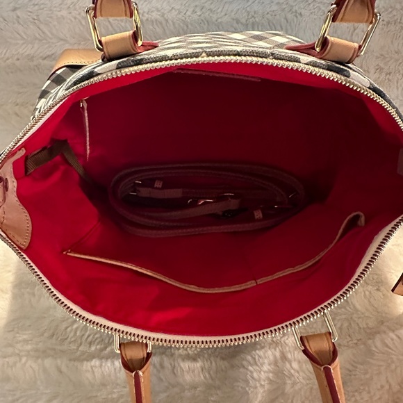 Rare Dooney & Bourke Gingham Audrey Satchel. EUC - Picture 5 of 10